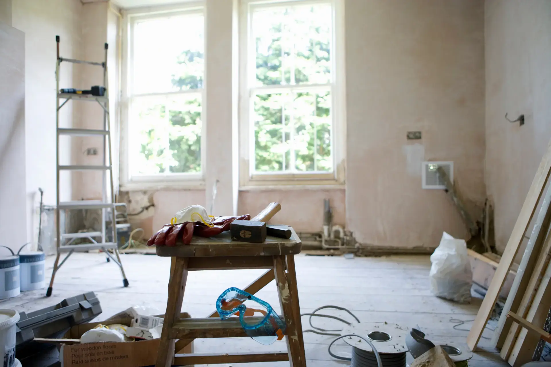 Full home renovation project in Connecticut by LKM Construction